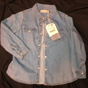 Denim shirt